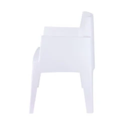 Garden Impressions Box Tuinstoel The Original Wit - 4 Stuks -Tuinstoelen Winkel 1000003869 0102