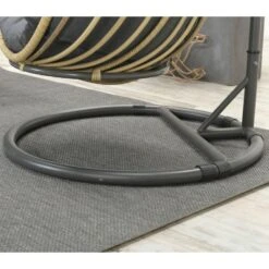 Garden Impressions Hangstoel Panama Hangstoel Ei - Natural Rotan -Tuinstoelen Winkel 1000009439 0104