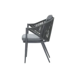 Garden Impressions Kyra Tuinstoel Mystic Grijs - 2 Stuks -Tuinstoelen Winkel 1000009445 0103