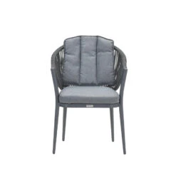 Garden Impressions Kyra Tuinstoel Mystic Grijs - 2 Stuks -Tuinstoelen Winkel 1000009445 0104