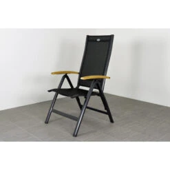 Hartman Roma Verstelbare Tuinstoel - Teak Armleuning -Tuinstoelen Winkel 1000031711 0102