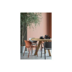 WOOOD Tuinstoel Bent - Kunststof - Taupe - Set Van 4 -Tuinstoelen Winkel 1000033693 0102