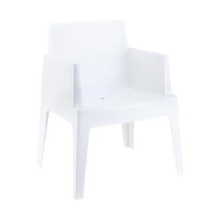 Garden Impressions Tuinstoel Box The Original Wit - 2 Stuks -Tuinstoelen Winkel 1000040788 0103