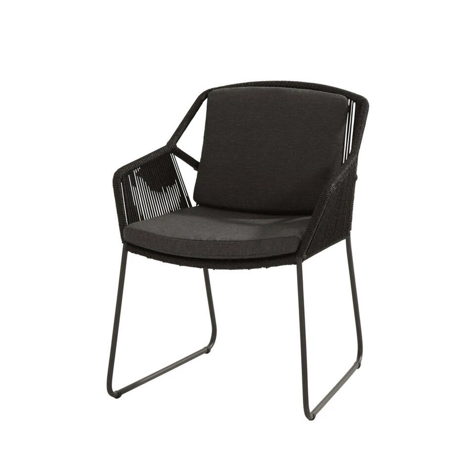 4 Seasons Outdoor Accor Tuinstoel - Donker Grijs 3 4 Seasons Outdoor Accor Tuinstoel - Donker Grijs