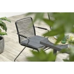 Garden Impressions Mason Stapelbare Tuinstoel - Zwart -Tuinstoelen Winkel 1000040799 0102