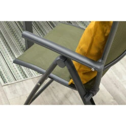 Garden Impressions Santos Tuinstoel Verstelbaar - Mos Groen -Tuinstoelen Winkel 1000040801 0103