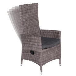 Garden Impressions Nice Verstelbare - Stoel Grijs 9 Garden Impressions Nice Verstelbare - Stoel Grijs -Tuinstoelen Winkel 1000040804 0104