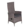 Garden Impressions Nice Verstelbare - Stoel Grijs -Tuinstoelen Winkel 1000040804