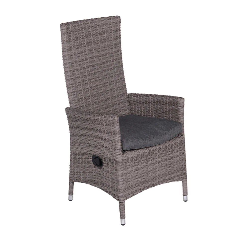 Garden Impressions Nice Verstelbare - Stoel Grijs 3 Garden Impressions Nice Verstelbare - Stoel Grijs