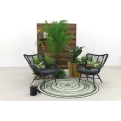VDG Jasmine Loungestoelen Set - Black -Tuinstoelen Winkel 1000048698 0102