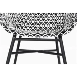 Hartman Delphine Dining Stoel White - Black -Tuinstoelen Winkel 1000048786 0102