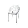 Siesta Crystal Stapelbare Stoel - Transparant -Tuinstoelen Winkel 1000048814