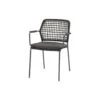 Taste Barista Stapelbare Tuinstoel - Antraciet -Tuinstoelen Winkel 1000048820