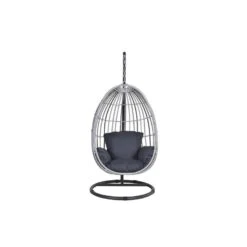 Garden Impressions Panama Swing Egg Hangstoel - Cloudy Grey -Tuinstoelen Winkel 1000050055 0103