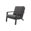 VDG Atlanta Loungestoel - Antraciet -Tuinstoelen Winkel 1000052973