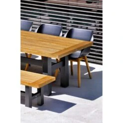 Hartman Sophie Studio Dining Armstoel - Carbon Black - Teak Poot 8 Hartman Sophie Studio Dining Armstoel - Carbon Black - Teak Poot -Tuinstoelen Winkel 1000053222 0102