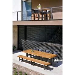 Hartman Sophie Studio Dining Armstoel - Carbon Black - Teak Poot 9 Hartman Sophie Studio Dining Armstoel - Carbon Black - Teak Poot -Tuinstoelen Winkel 1000053222 0103