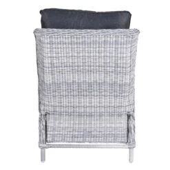 Garden Impressions Santa Rosa Tuinstoel + Voetenbank - L. Grijs -Tuinstoelen Winkel 1000054028 0103