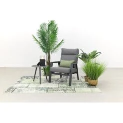 VDG Azoren Loungestoel Verstelbaar - Antraciet -Tuinstoelen Winkel 1000054950 0102