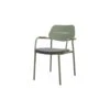 GreenChair Courage Dining Chair - Teak Armleuning - Green -Tuinstoelen Winkel 1000058437
