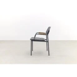 GreenChair Courage Dining Chair - Teak Armleuning - Antraciet -Tuinstoelen Winkel 1000061355 0102