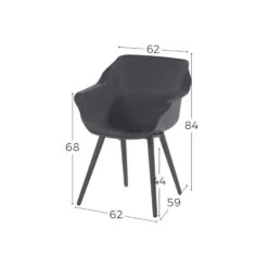 Hartman Sophie Studio Dining Armstoel - Xerix - Set Van 2 -Tuinstoelen Winkel 1000072084 0101