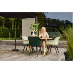 Hartman Sophie Studio Dining Armstoel - Night Green - Set Van 2 -Tuinstoelen Winkel 1000072087 0102