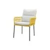 Teresa Dining Rope Tuinstoel - Yellow 2 Teresa Dining Rope Tuinstoel - Yellow -Tuinstoelen Winkel 1000074461