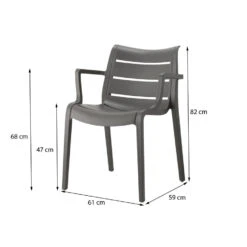 Scab Sunset Tuinstoel - Antraciet -Tuinstoelen Winkel 1000074487 0101