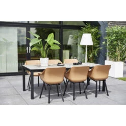 Hartman Sophie Element Dining Armstoel- Italian Terra - 4 St. -Tuinstoelen Winkel 1000074502 0103