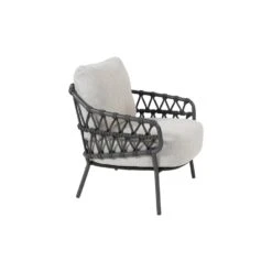 4 Seasons Calpi Low Dining Stoel - Antraciet (1 St.) -Tuinstoelen Winkel 1000077715 0102