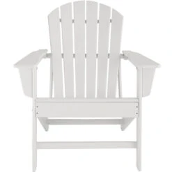 Tectake - 2 Tuinstoelen Janis Met Tafel - Houtlook - Wit -Tuinstoelen Winkel 1000078042 0102