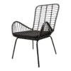 DS4U® Modo Rieten Lounge - Wicker - Zwart -Tuinstoelen Winkel 1000088186