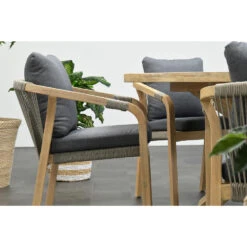 Garden Impressions Alora Tuinstoel - Donker Grijs -Tuinstoelen Winkel 1000088271 0103
