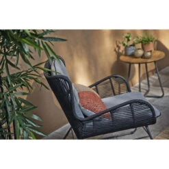 Exotan Loungestoel Outdoor Grace - Touw - Antraciet - Set Van 2 -Tuinstoelen Winkel 1000089221 0102