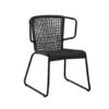 Tuinstoel Dora Touw Antraciet - 61x57x77 Cm - Touw - Grijs 2 Tuinstoel Dora Touw Antraciet - 61x57x77 Cm - Touw - Grijs -Tuinstoelen Winkel 1000092415