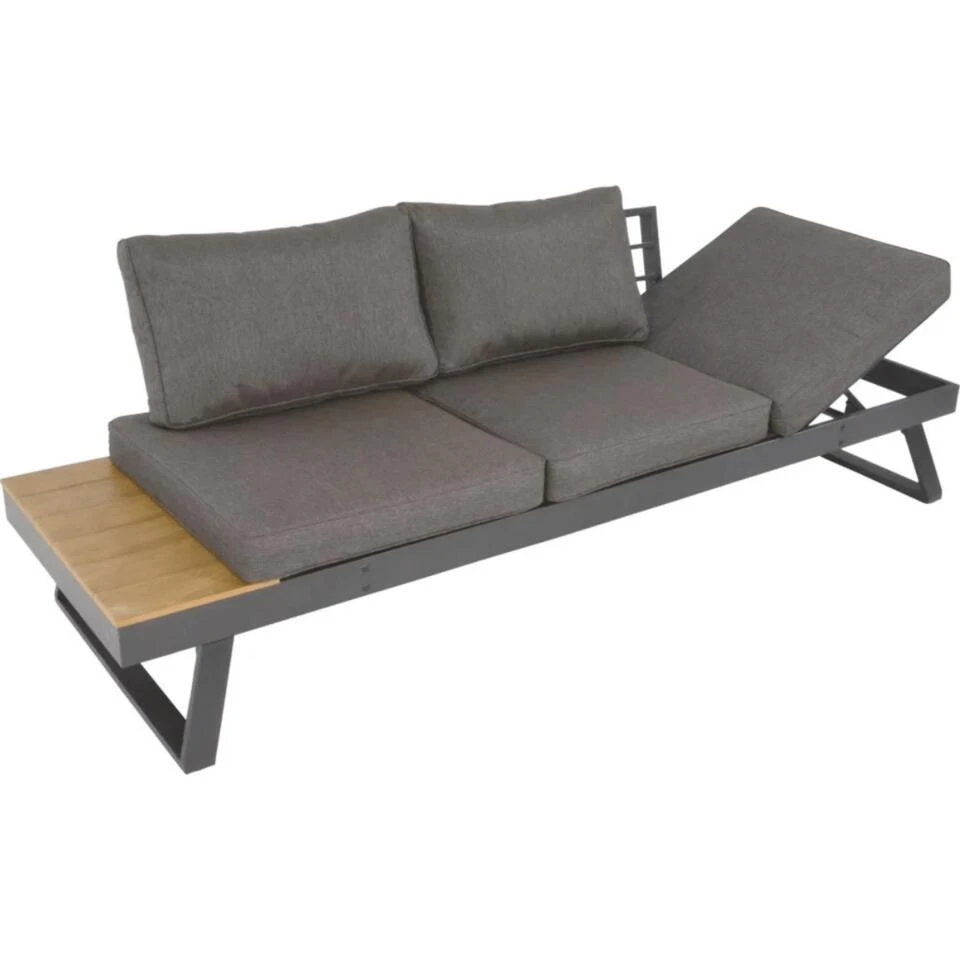 Arezzo Loungebank Polywood - Hout - Bruin 3 Arezzo Loungebank Polywood - Hout - Bruin