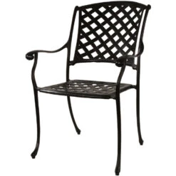 Tuinstoel Westminster - Aluminium - Zwart 7 Tuinstoel Westminster - Aluminium - Zwart -Tuinstoelen Winkel 1000093879 0101