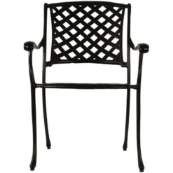 Tuinstoel Westminster - Aluminium - Zwart 8 Tuinstoel Westminster - Aluminium - Zwart -Tuinstoelen Winkel 1000093879 0102