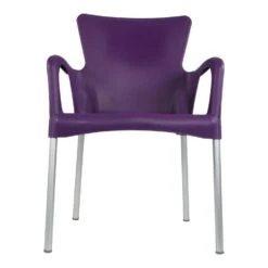 Bella Terrasstoel - Kunststof - Paars 8 Bella Terrasstoel - Kunststof - Paars -Tuinstoelen Winkel 1000093880 0102