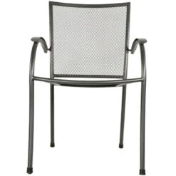 Tuinstoel Nordic - Metaal - Grijs -Tuinstoelen Winkel 1000093881 0102