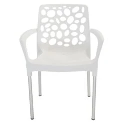 Bravo Stapelstoel Plastic - Kunststof - Wit 8 Bravo Stapelstoel Plastic - Kunststof - Wit -Tuinstoelen Winkel 1000093882 0102