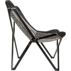 Aztec Vlinderstoel Zwart/wit - Stof - Zwart -Tuinstoelen Winkel 1000094343 0103