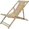 Levi Bamboe Strandstoel - Bamboe - Bruin 2 Levi Bamboe Strandstoel - Bamboe - Bruin -Tuinstoelen Winkel 1000094345