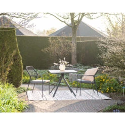 Garden Impressions Ross Tuinstoel - Zwart -Tuinstoelen Winkel 1000096410 0102