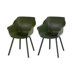 Hartman Sophie Element Dining Armstoel- Moss Groen - 2 St.