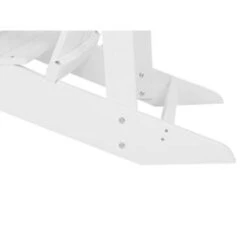 Beliani Tuinstoel ADIRONDACK - Wit Kunsthout -Tuinstoelen Winkel 12fd1e29ad804bf5b7c89802fc88e1b2