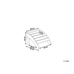 Beliani Voetenbankje ADIRONDACK - Blauw Kunsthout -Tuinstoelen Winkel 1cb65d89849d4e14a3c2ea8858ffd361 3