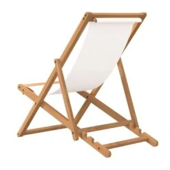 VidaXL Ligstoel 56x105x96 Cm Teakhout Crème -Tuinstoelen Winkel 469a0d512fc3413e97bb77c4d600c4ba