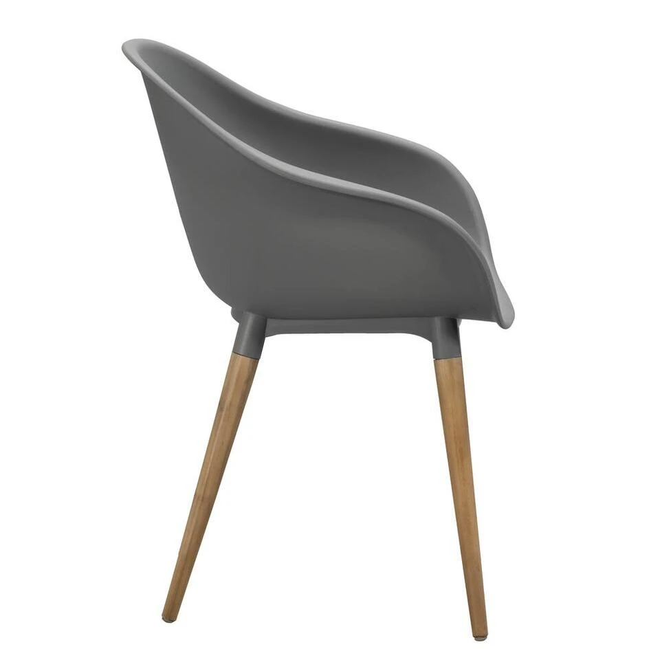 Le Sud Kuipstoel Bretagne - Antraciet - 81x59x55 Cm 6 Le Sud Kuipstoel Bretagne - Antraciet - 81x59x55 Cm - Afbeelding 4